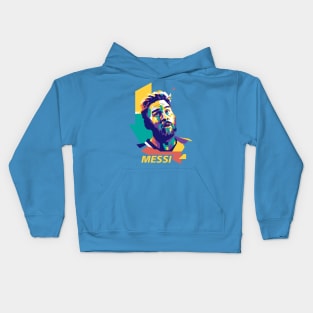 Lionel Messi WPAP Limit Color Kids Hoodie